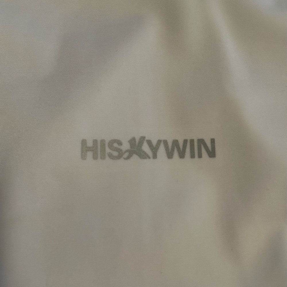 Hiskywin White Half-Zip Pullover - image 3